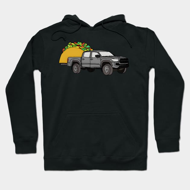 Taco Tacoma Truck Trd Overlanding Overland 4X4 Truck 4Wd Hoodie by jasper-cambridge